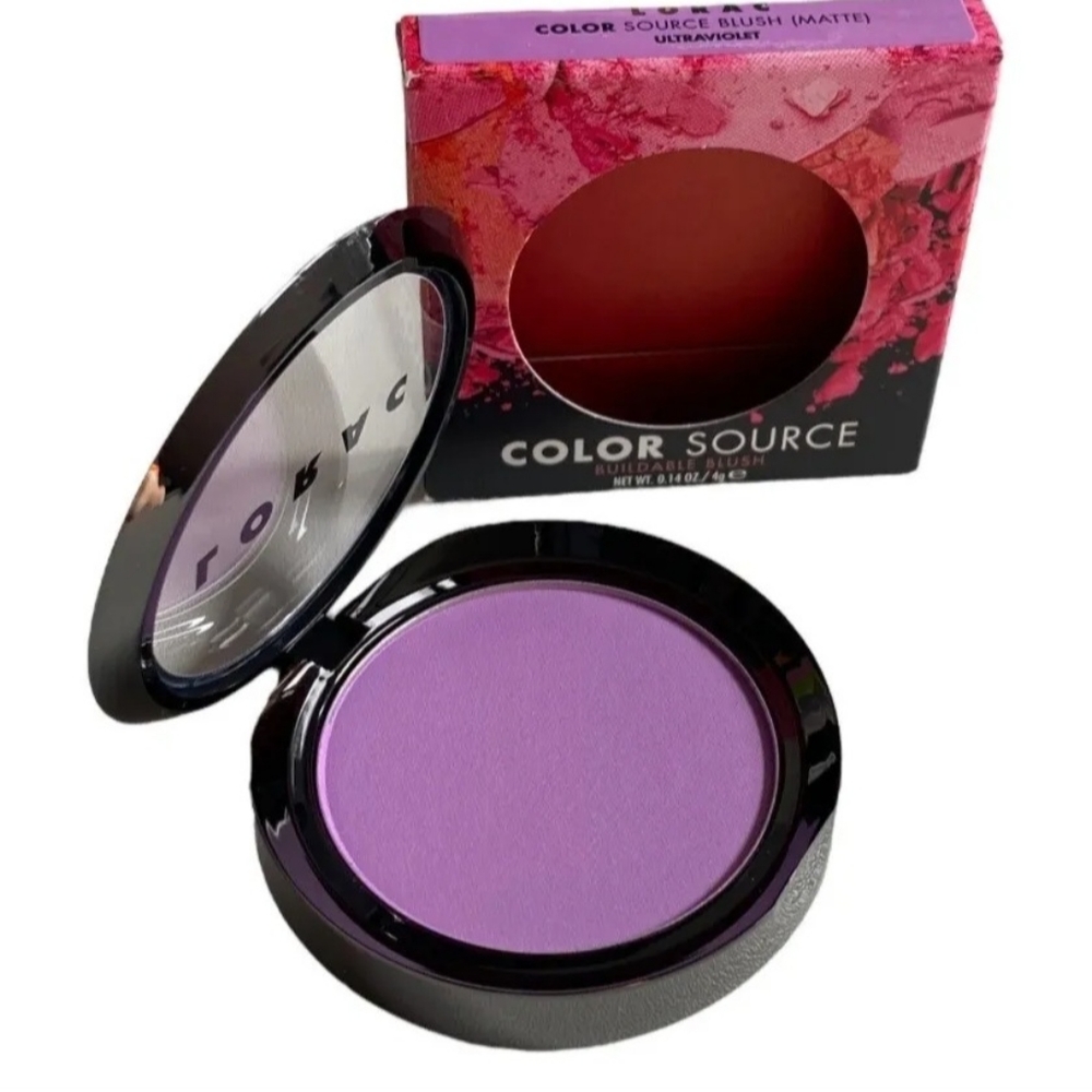 Lorac Color Source Buildable Blush in Ultra Violet Purple .14oz Full Size